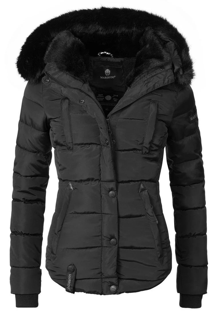 Marikoo LotusblüteGiacca InvernaleBlack Donna Giacche E Blazer M5M21G002-Q11 1 Marikoo LotusblüteGiacca InvernaleBlack Donna Giacche E Blazer M5M21G002-Q11