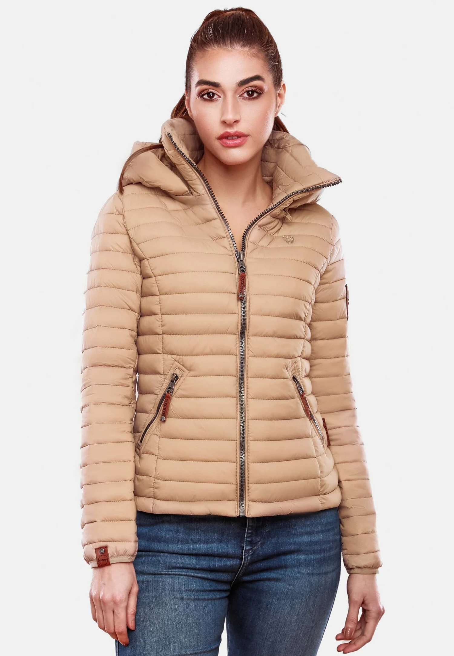 Marikoo LowenbabyGiacca Da Mezza StagioneTaupe Donna Giacche E Blazer M5M21U00S-B11 1 Marikoo LowenbabyGiacca Da Mezza StagioneTaupe Donna Giacche E Blazer M5M21U00S-B11