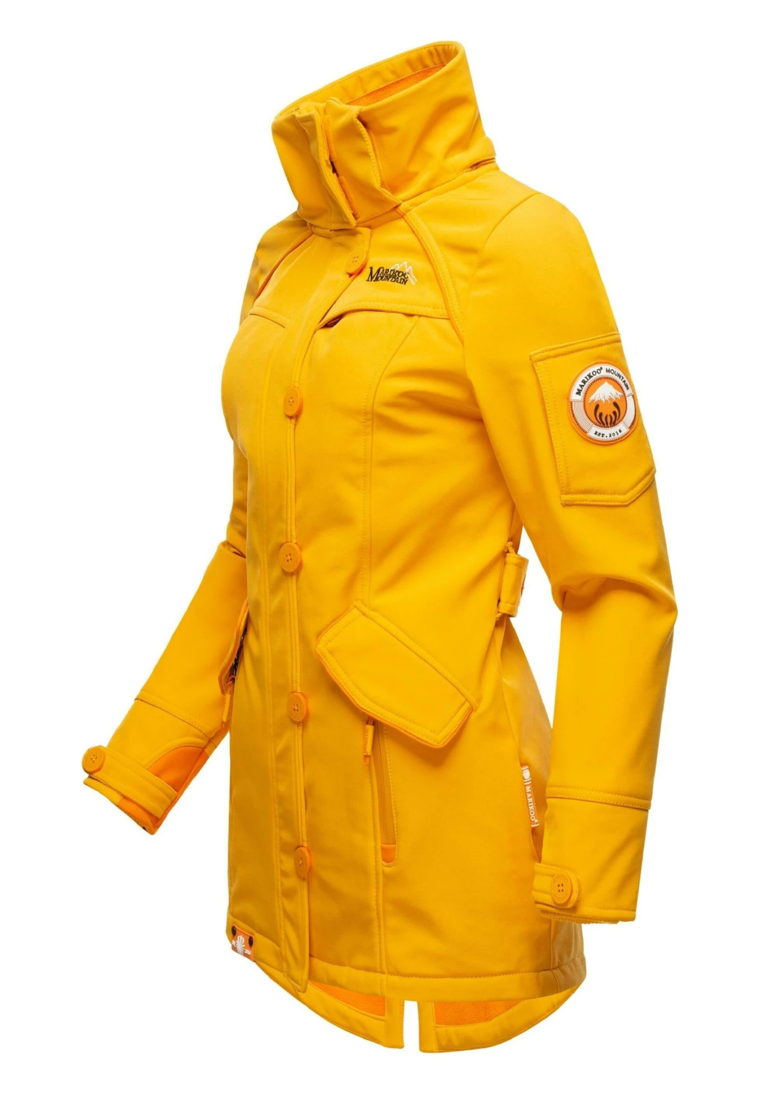 Marikoo SoulinaaParkaAmber Yellow Donna Cappotti M5M21U01F-E11 5 Marikoo SoulinaaParkaAmber Yellow Donna Cappotti M5M21U01F-E11 - immagine 5