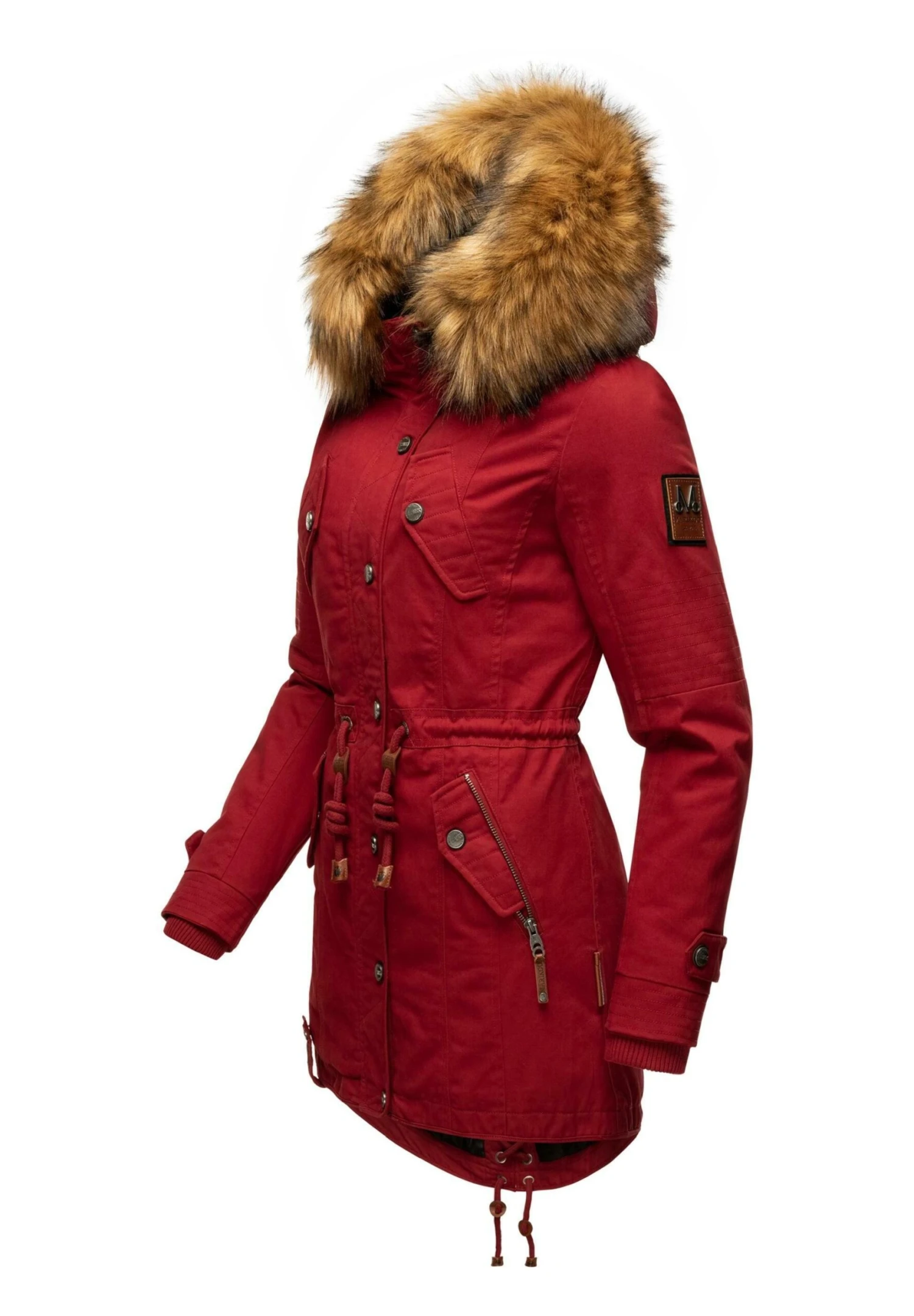 Marikoo Viva- Cappotto Invernale - Blood Red 2 Marikoo Viva- Cappotto Invernale - Blood Red - immagine 2