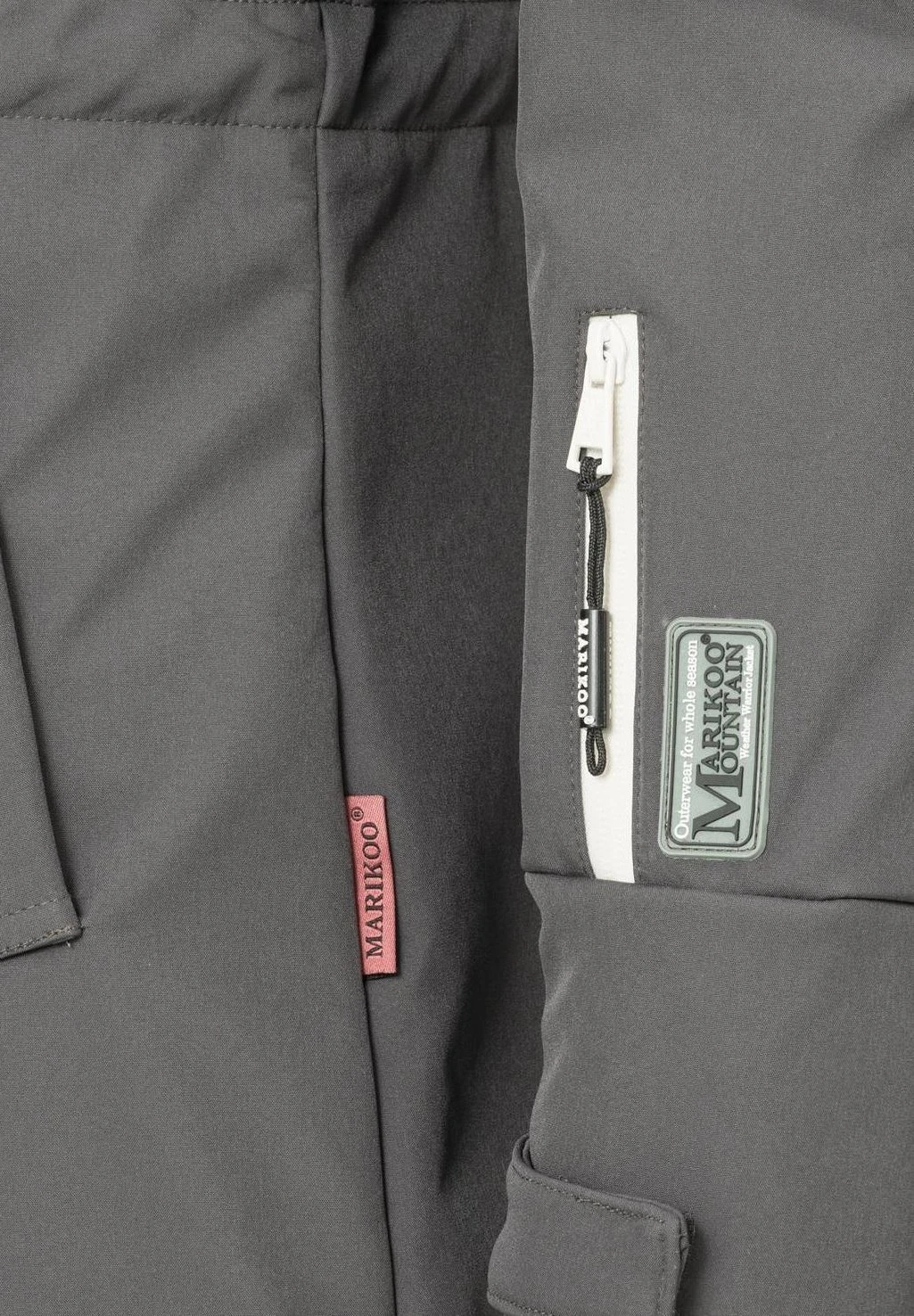 Marikoo Zimtzicke - Parka - Anthracit Melange 5 Marikoo Zimtzicke - Parka - Anthracit Melange - immagine 5