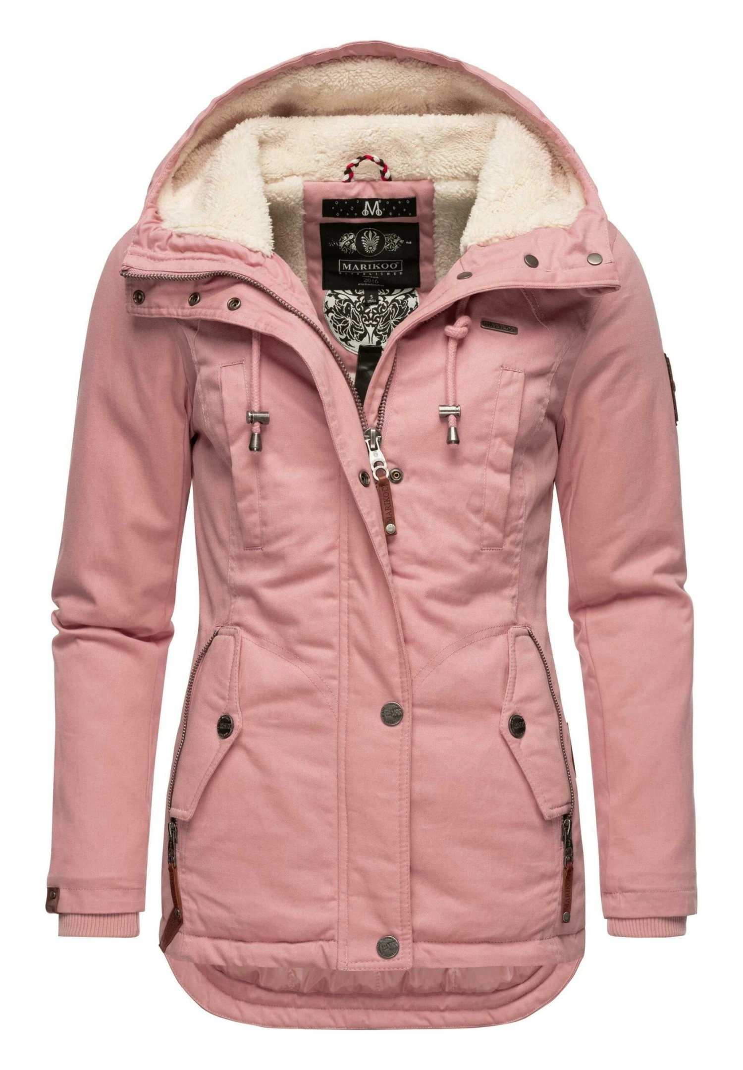 Marikoo BikooCappotto InvernalePowder Rose Donna Cappotti M5M21U00J-J12 1 Marikoo BikooCappotto InvernalePowder Rose Donna Cappotti M5M21U00J-J12