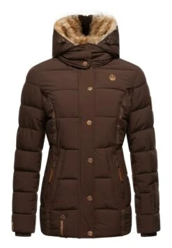 Marikoo NekooGiacca InvernaleDark Choco Donna Giacche E Blazer M5M21G003-O11 -Marikoo Negozio a94498fd606a41f799e78fa9d0269588