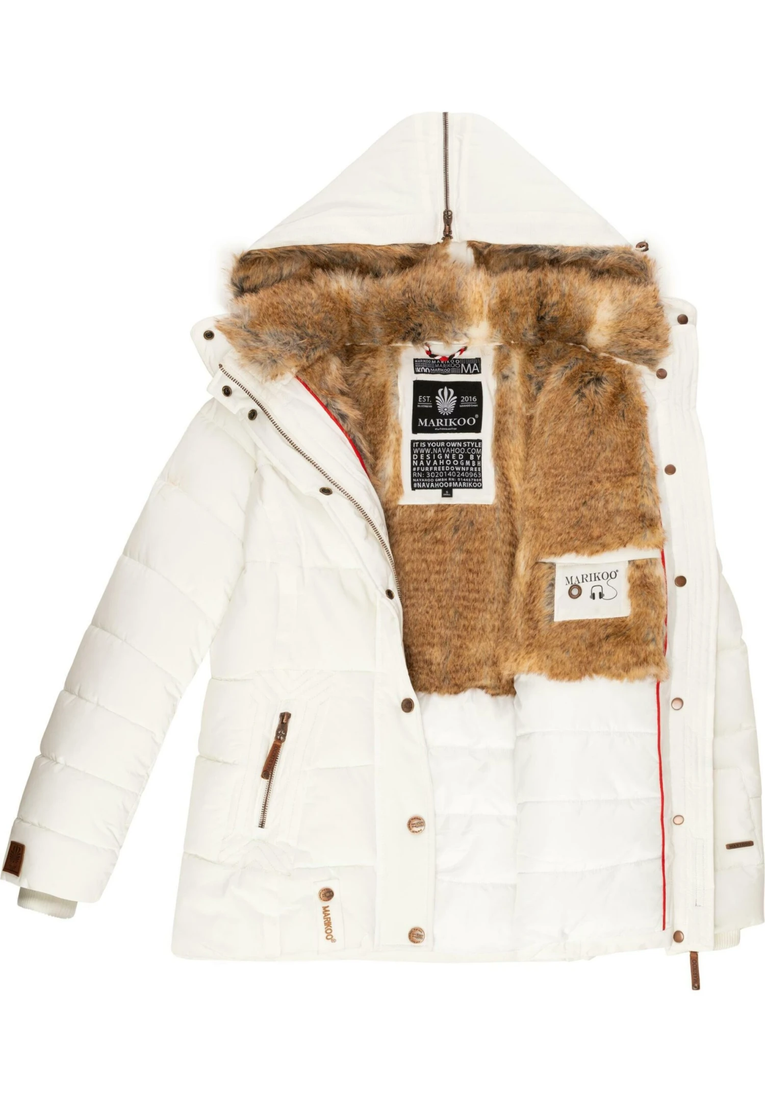 Marikoo NekooGiacca InvernaleTransparent Donna Giacche E Blazer M5M21G003-A11 4 Marikoo NekooGiacca InvernaleTransparent Donna Giacche E Blazer M5M21G003-A11 - immagine 4