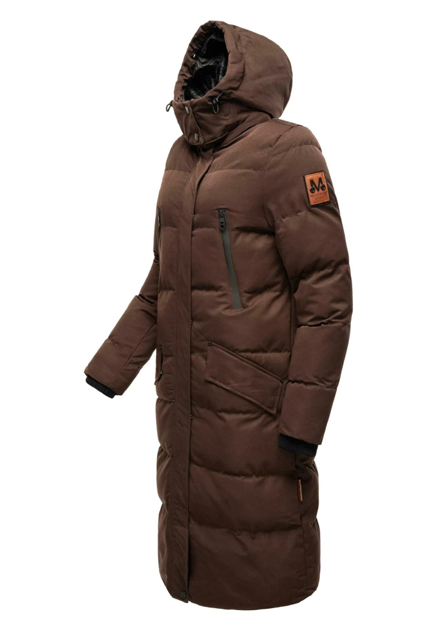 Marikoo Cappotto InvernaleDark Choco Donna Cappotti M5M21U017-O12 7 Marikoo Cappotto InvernaleDark Choco Donna Cappotti M5M21U017-O12 - immagine 7