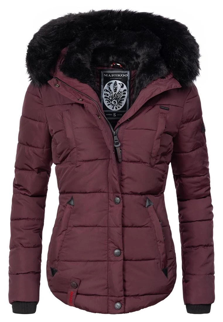Marikoo LotusblüteGiacca InvernaleWinered Donna Giacche E Blazer M5M21G002-I11 1 Marikoo LotusblüteGiacca InvernaleWinered Donna Giacche E Blazer M5M21G002-I11