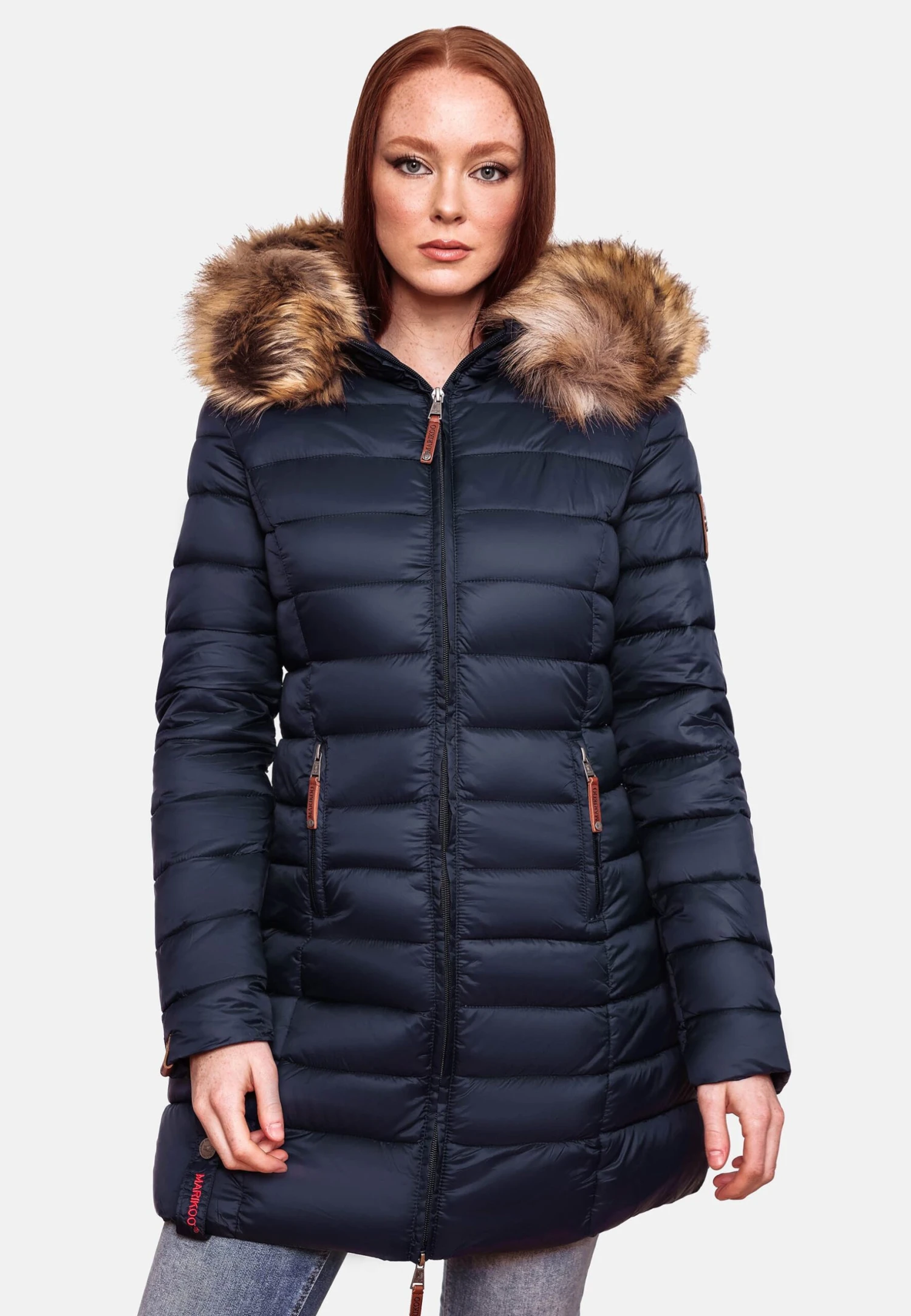 Marikoo SteppCappotto InvernaleDark Blue Donna Cappotti M5M21U001-K11 1 Marikoo SteppCappotto InvernaleDark Blue Donna Cappotti M5M21U001-K11