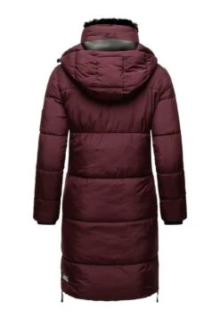 Marikoo StreliziaaCappotto InvernaleDark Red Melange Donna Cappotti M5M21U011-G12 -Marikoo Negozio b5f365cad78e4e7f924c2d6bcaa36b52