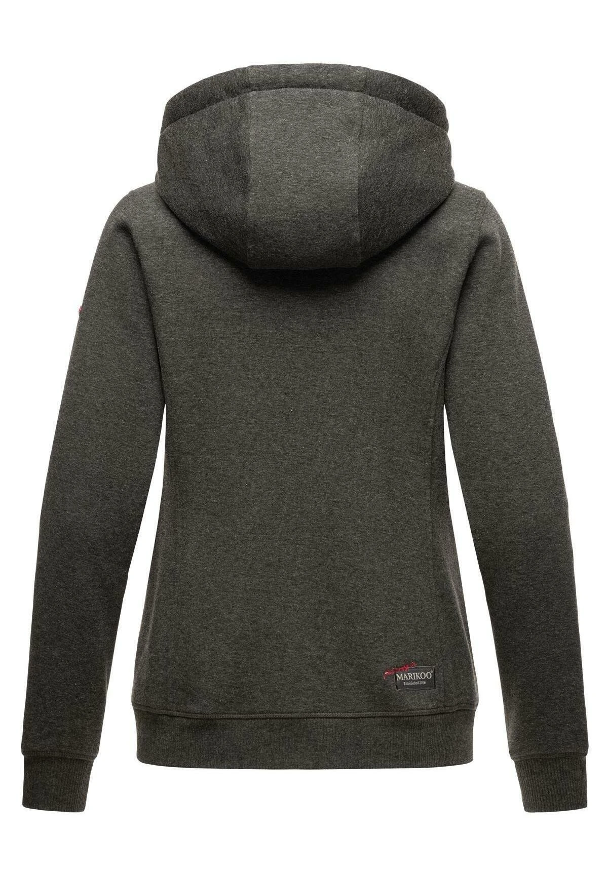 Marikoo SetsunaaFelpa Con ZipDarkgreymelange Donna Felpe M5M21J001-C11 4 Marikoo SetsunaaFelpa Con ZipDarkgreymelange Donna Felpe M5M21J001-C11 - immagine 4