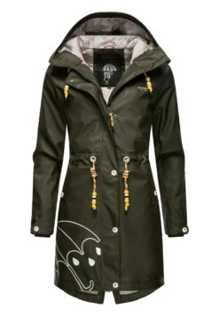 Marikoo Dancing Umbrella - Impermeabile - Dark Olive -Marikoo Negozio c5aeb8f88084476a91bfef4e78149bda