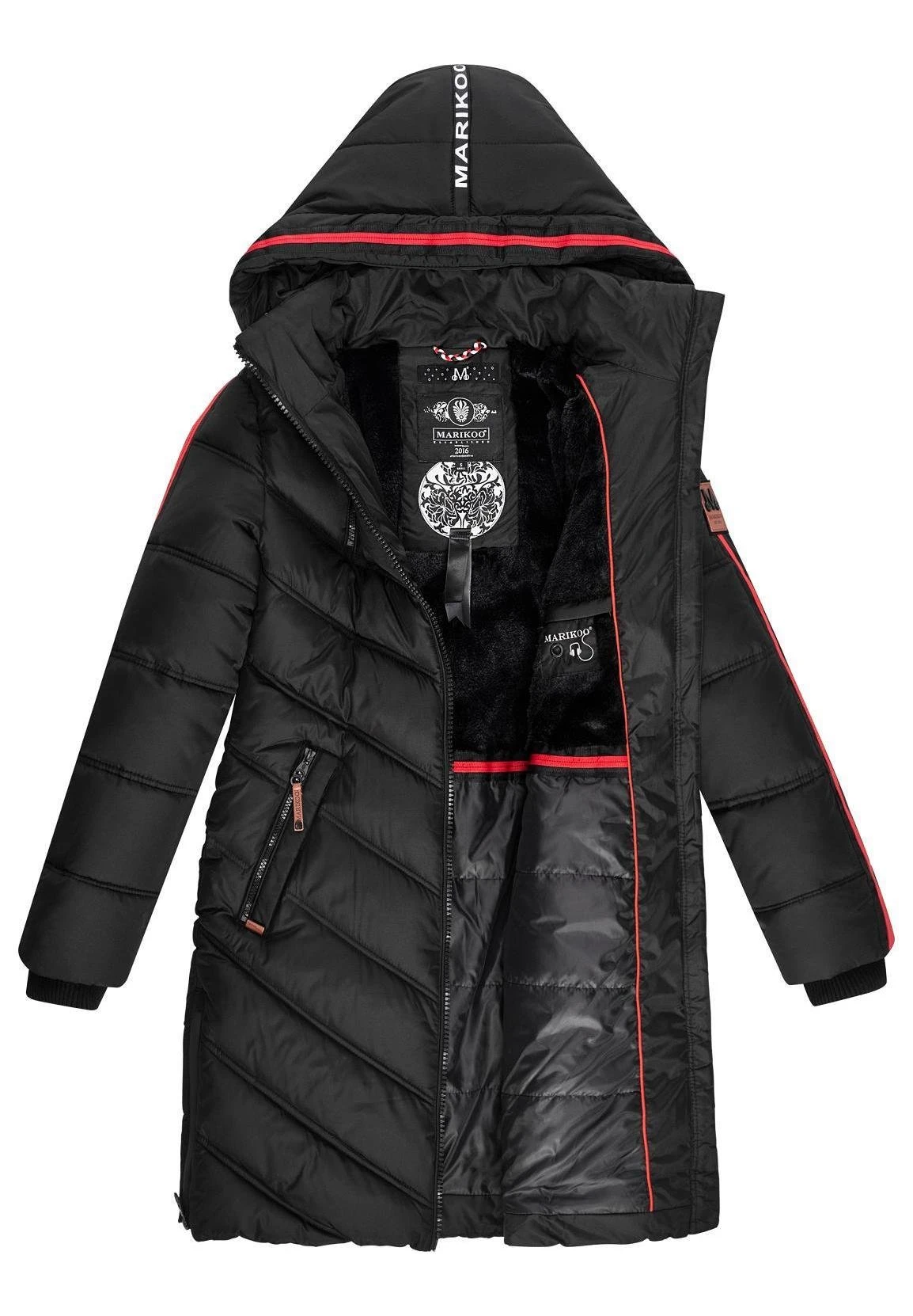 Marikoo ArmasaCappotto InvernaleSchwarz Donna Cappotti M5M21U00T-Q11 7 Marikoo ArmasaCappotto InvernaleSchwarz Donna Cappotti M5M21U00T-Q11 - immagine 7