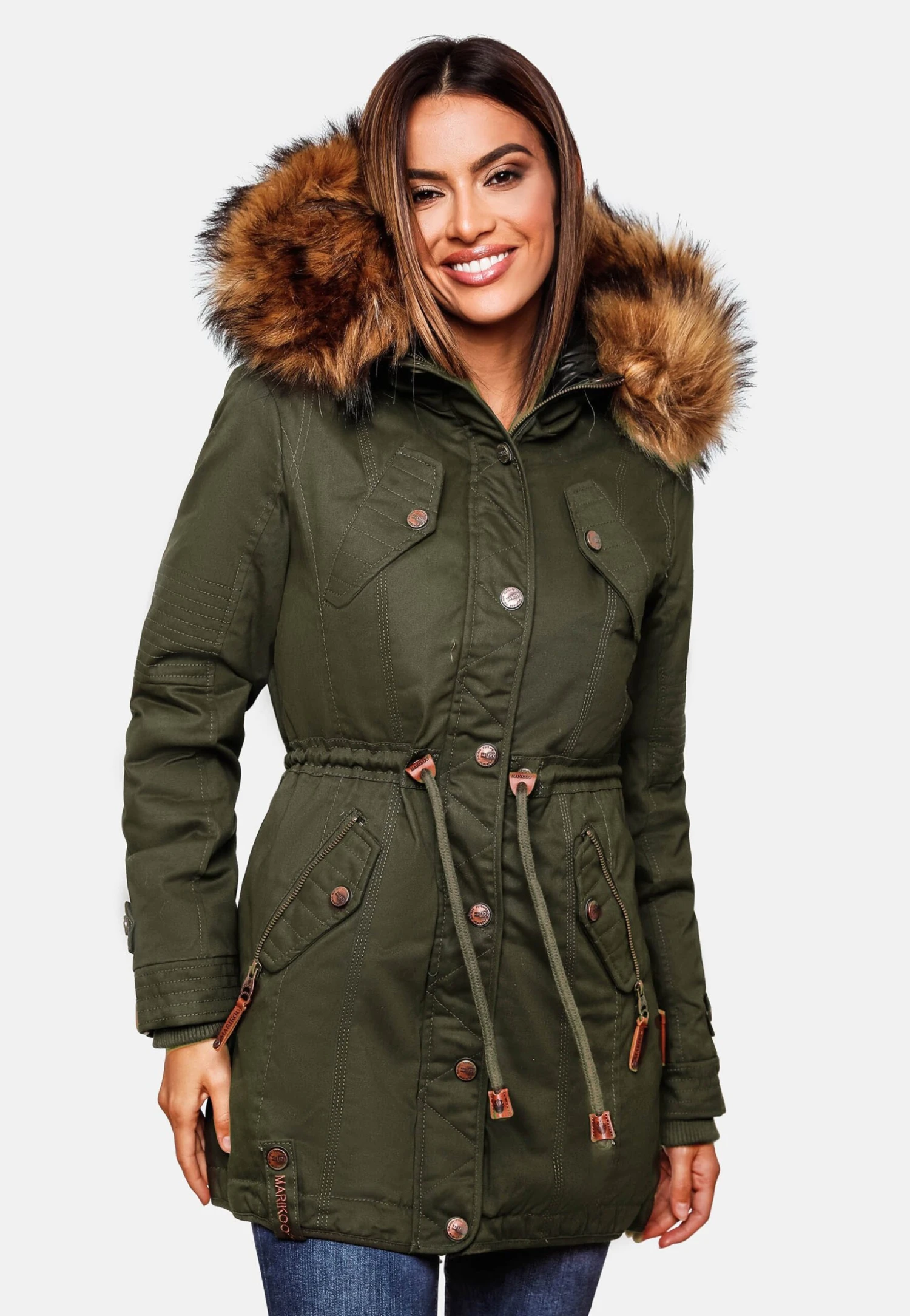 Marikoo Viva- Cappotto Invernale - Green 1 Marikoo Viva- Cappotto Invernale - Green