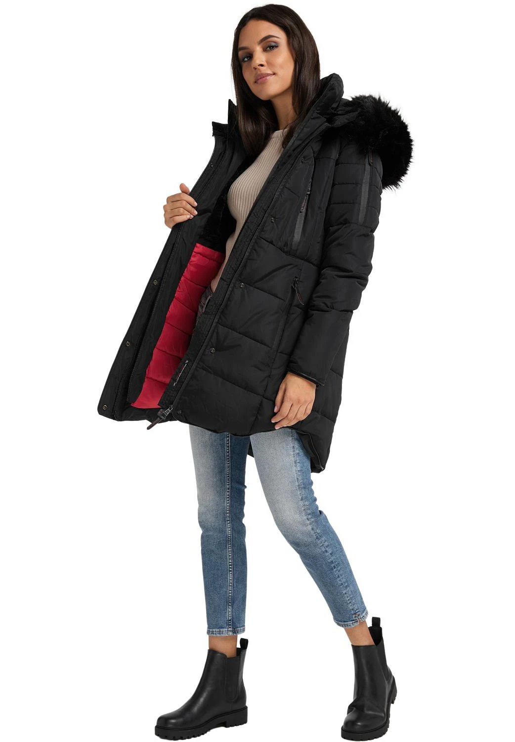 Marikoo MoonshineCappotto InvernaleBlack Donna Cappotti M5M21U00C-Q11 2 Marikoo MoonshineCappotto InvernaleBlack Donna Cappotti M5M21U00C-Q11 - immagine 2