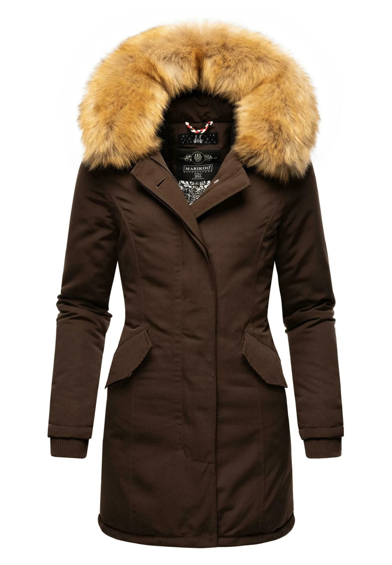 Marikoo Karmaa - Cappotto Invernale - Dark Choco 4 Marikoo Karmaa - Cappotto Invernale - Dark Choco - immagine 4