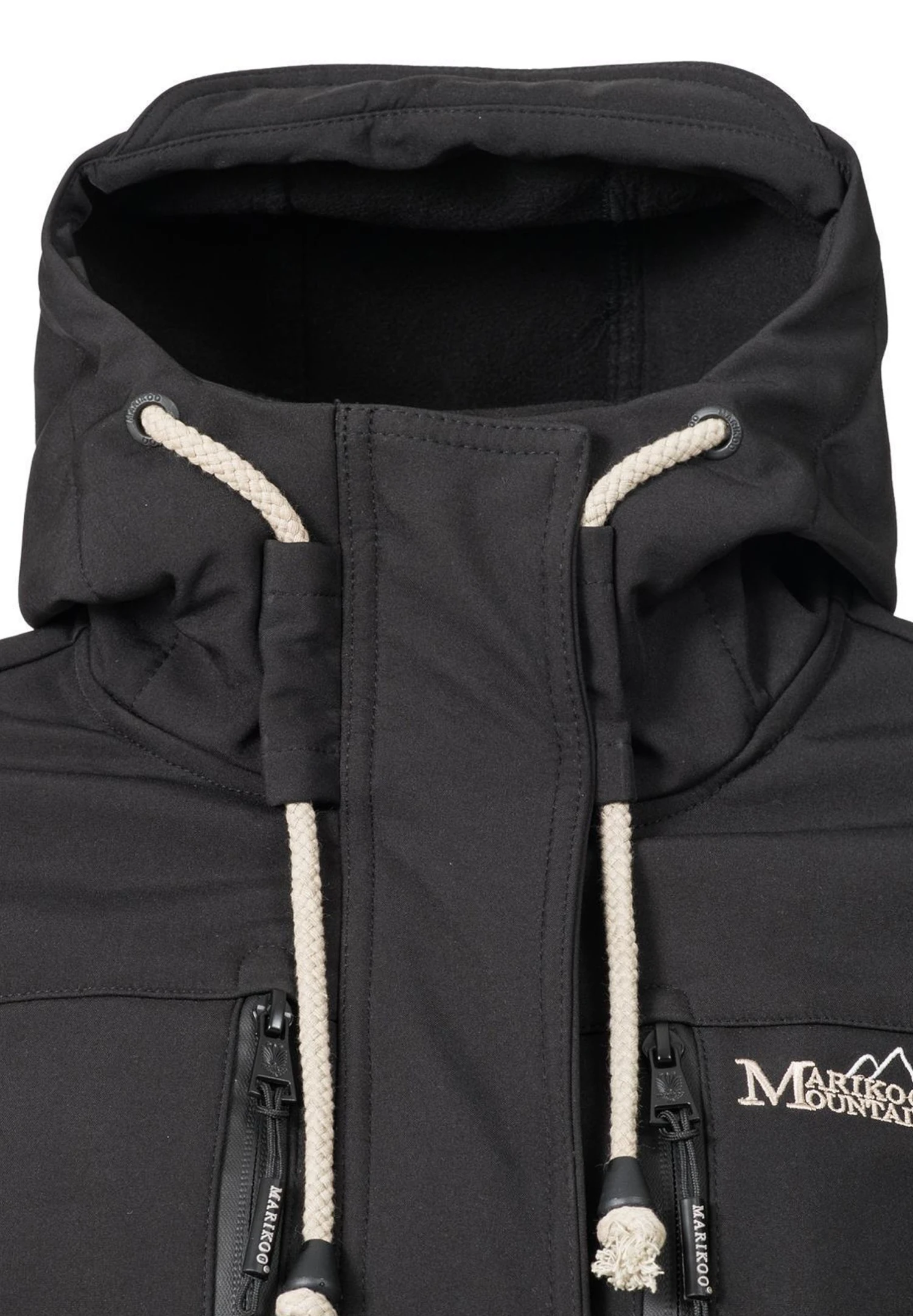 Marikoo Zimtzicke - Parka - Black 4 Marikoo Zimtzicke - Parka - Black - immagine 4