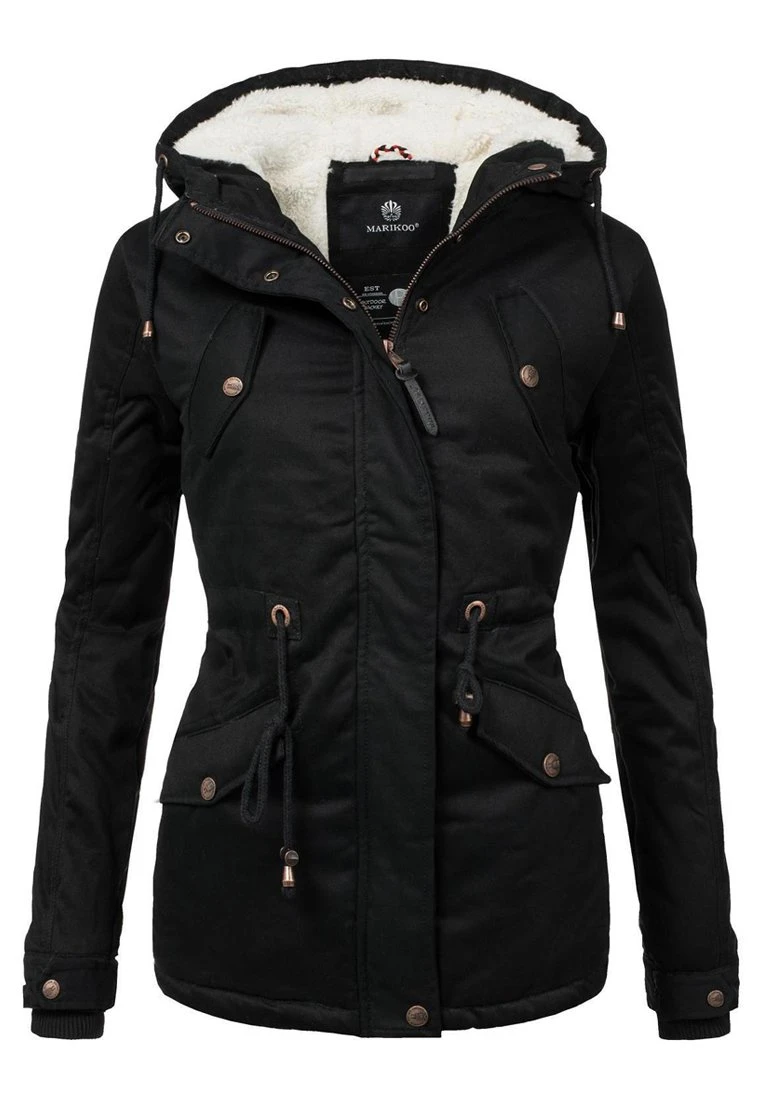 Marikoo Manolya - Cappotto Invernale - Black 5 Marikoo Manolya - Cappotto Invernale - Black - immagine 5
