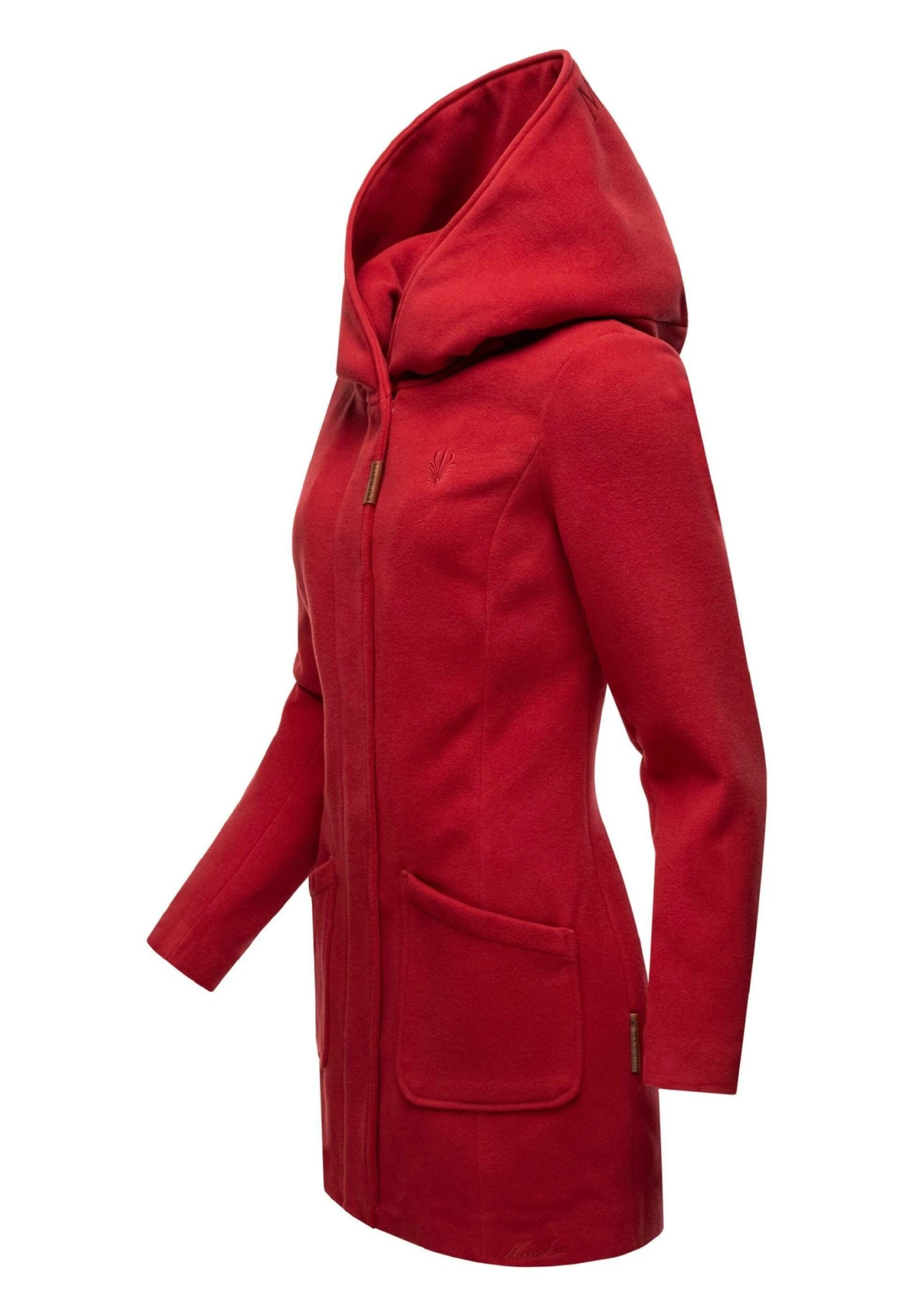 Marikoo Cappotto Corto - Blood Red 2 Marikoo Cappotto Corto - Blood Red - immagine 2