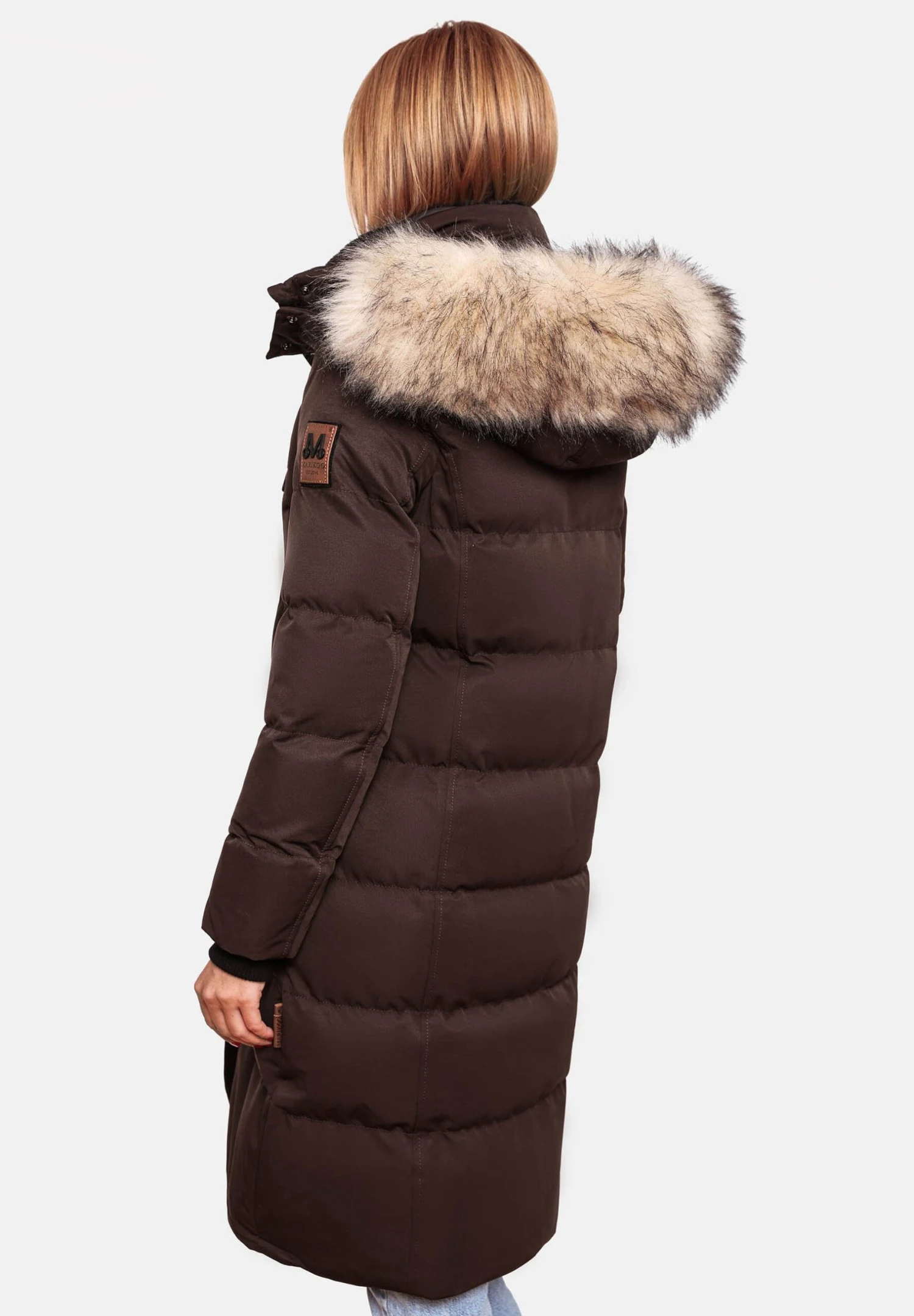 Marikoo Cappotto InvernaleDark Choco Donna Cappotti M5M21U017-O12 2 Marikoo Cappotto InvernaleDark Choco Donna Cappotti M5M21U017-O12 - immagine 2