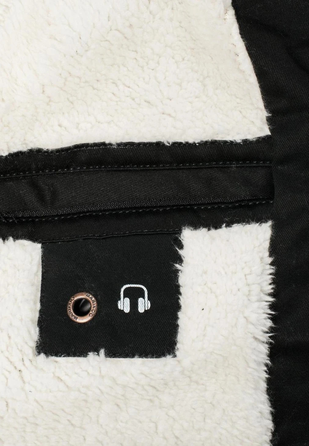 Marikoo Manolya - Cappotto Invernale - Black 8 Marikoo Manolya - Cappotto Invernale - Black - immagine 8