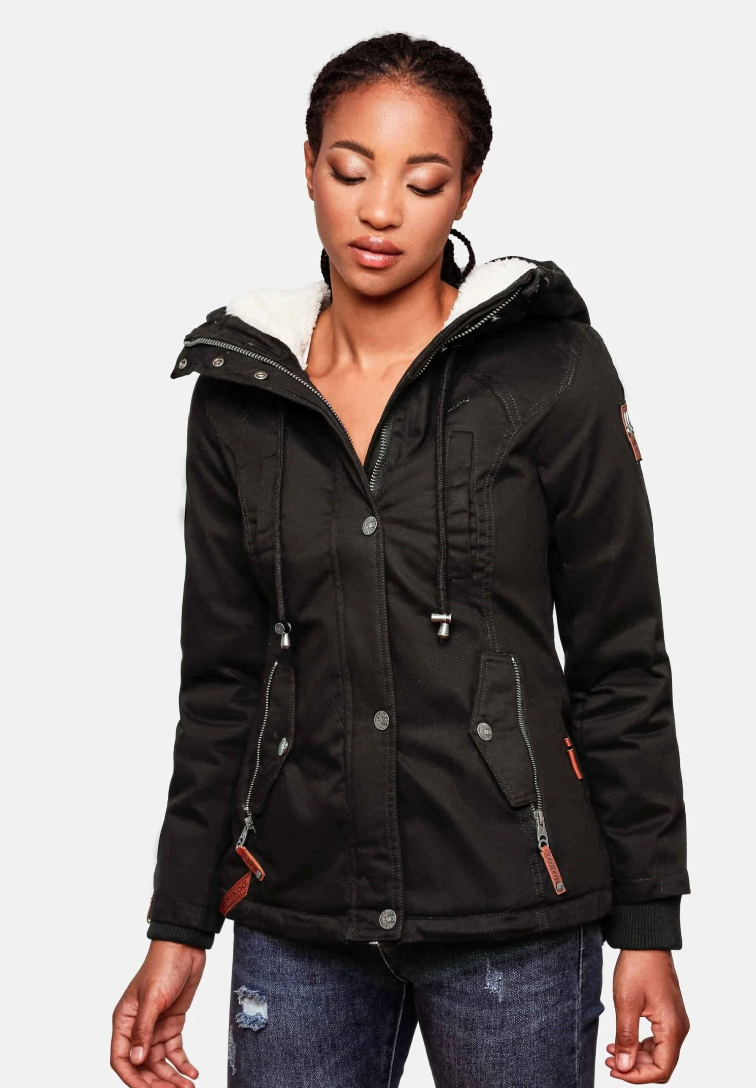Marikoo Manolya - Cappotto Invernale - Black 1 Marikoo Manolya - Cappotto Invernale - Black