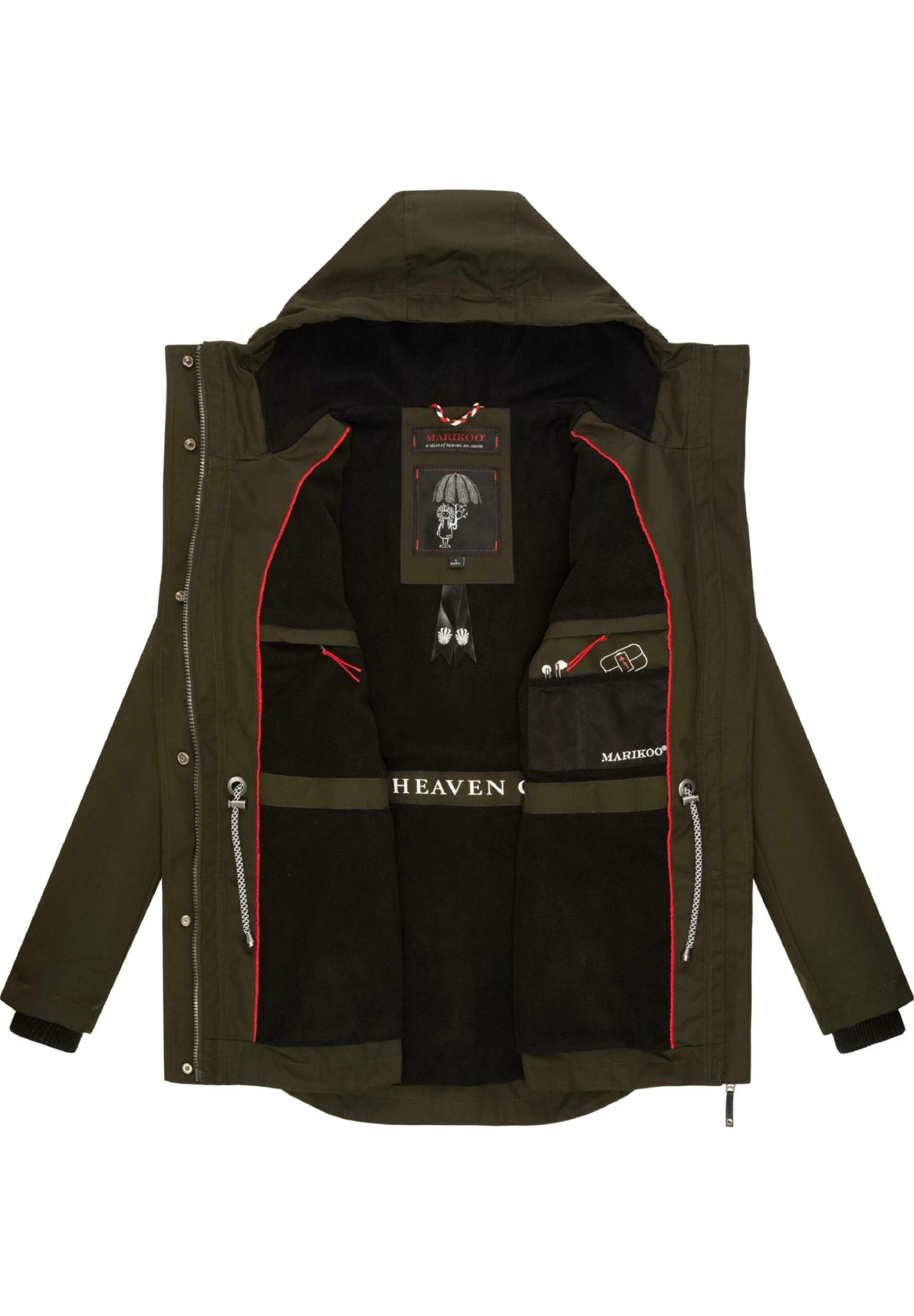 Marikoo Babetaa- Parka - Olive 3 Marikoo Babetaa- Parka - Olive - immagine 3