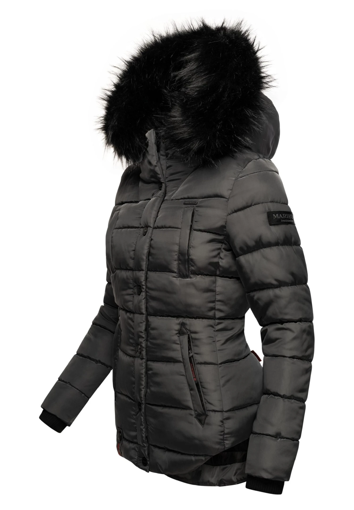 Marikoo LotusblüteGiacca InvernaleAnthracite Donna Giacche E Blazer M5M21G002-C12 5 Marikoo LotusblüteGiacca InvernaleAnthracite Donna Giacche E Blazer M5M21G002-C12 - immagine 5