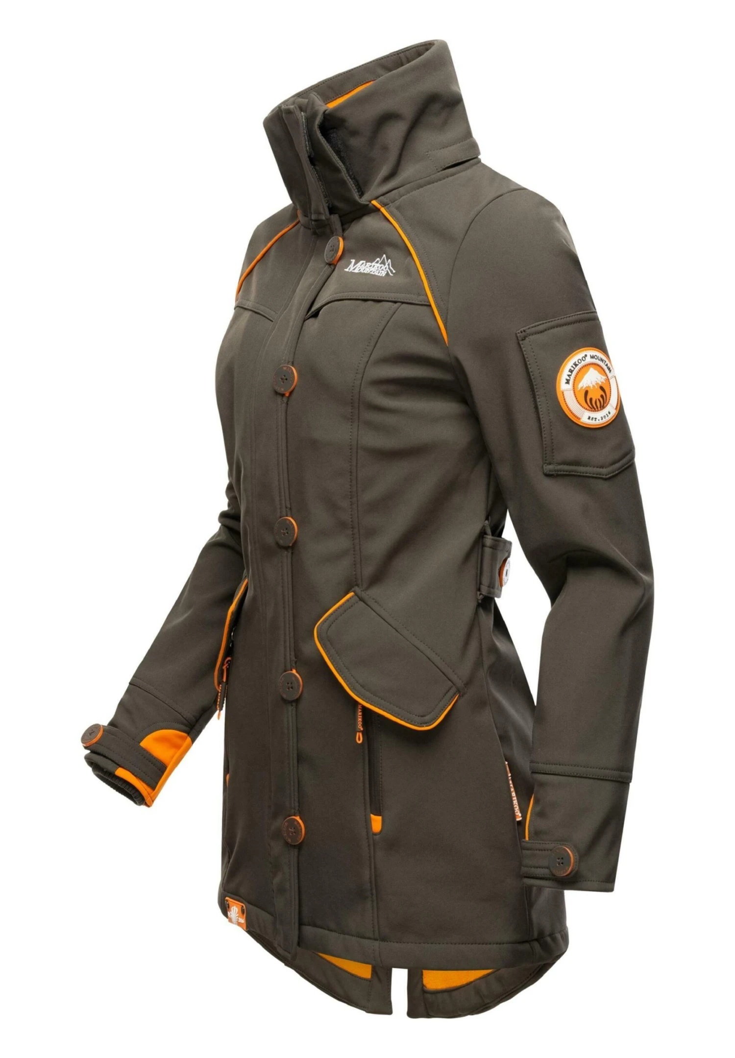 Marikoo Soulinaa - Parka - Dark Grey 5 Marikoo Soulinaa - Parka - Dark Grey - immagine 5