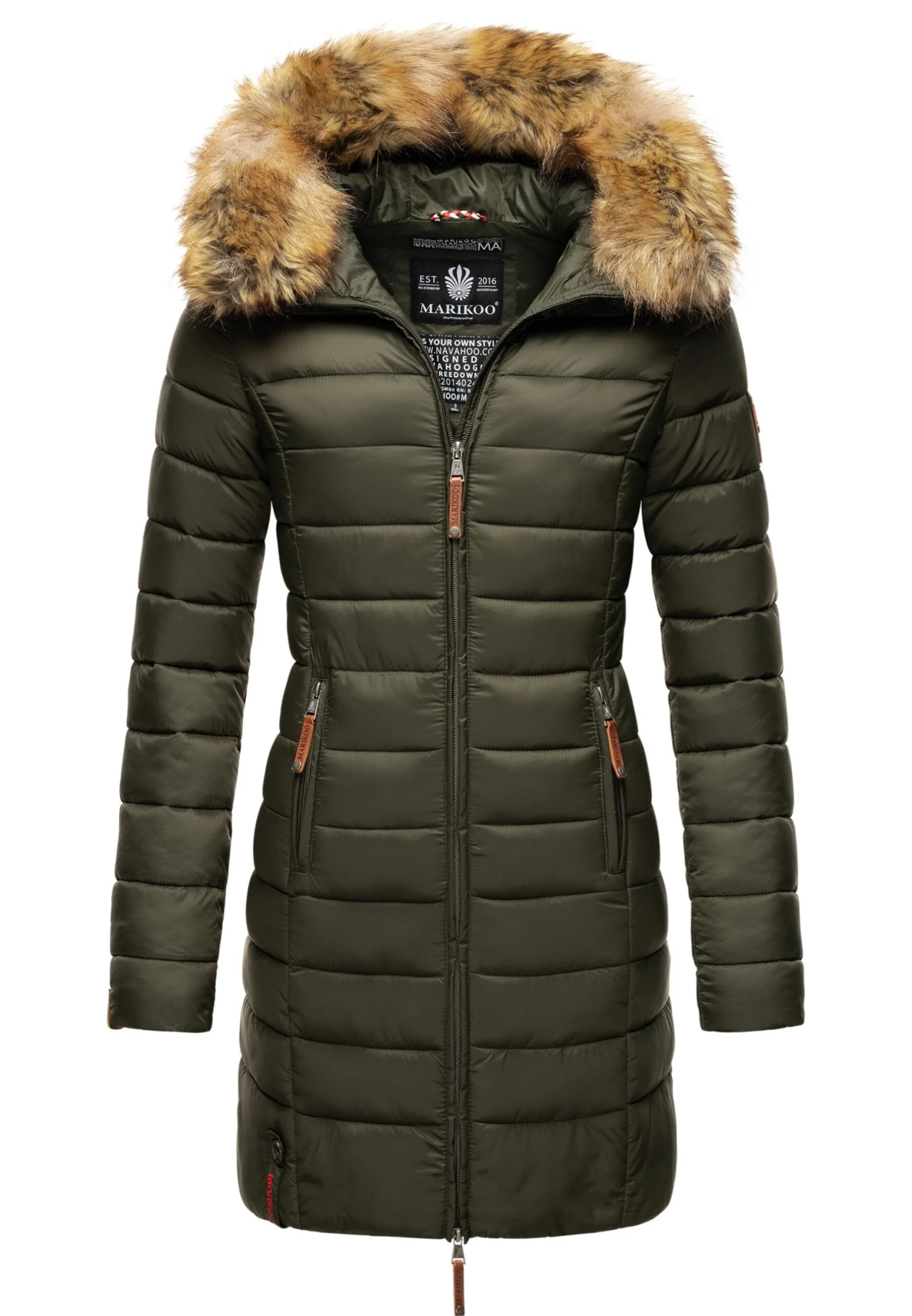 Marikoo SteppCappotto InvernaleGreen Donna Cappotti M5M21U001-M11 1 Marikoo SteppCappotto InvernaleGreen Donna Cappotti M5M21U001-M11