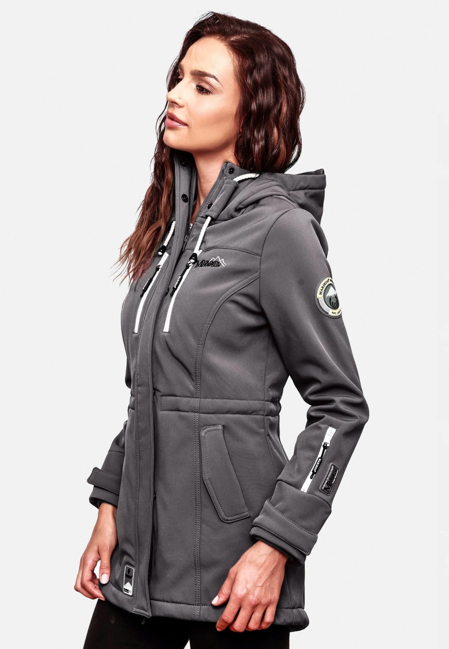 Marikoo ZimtzickeParkaGrey Donna Giacche E Blazer M5M21U005-C13 2 Marikoo ZimtzickeParkaGrey Donna Giacche E Blazer M5M21U005-C13 - immagine 2