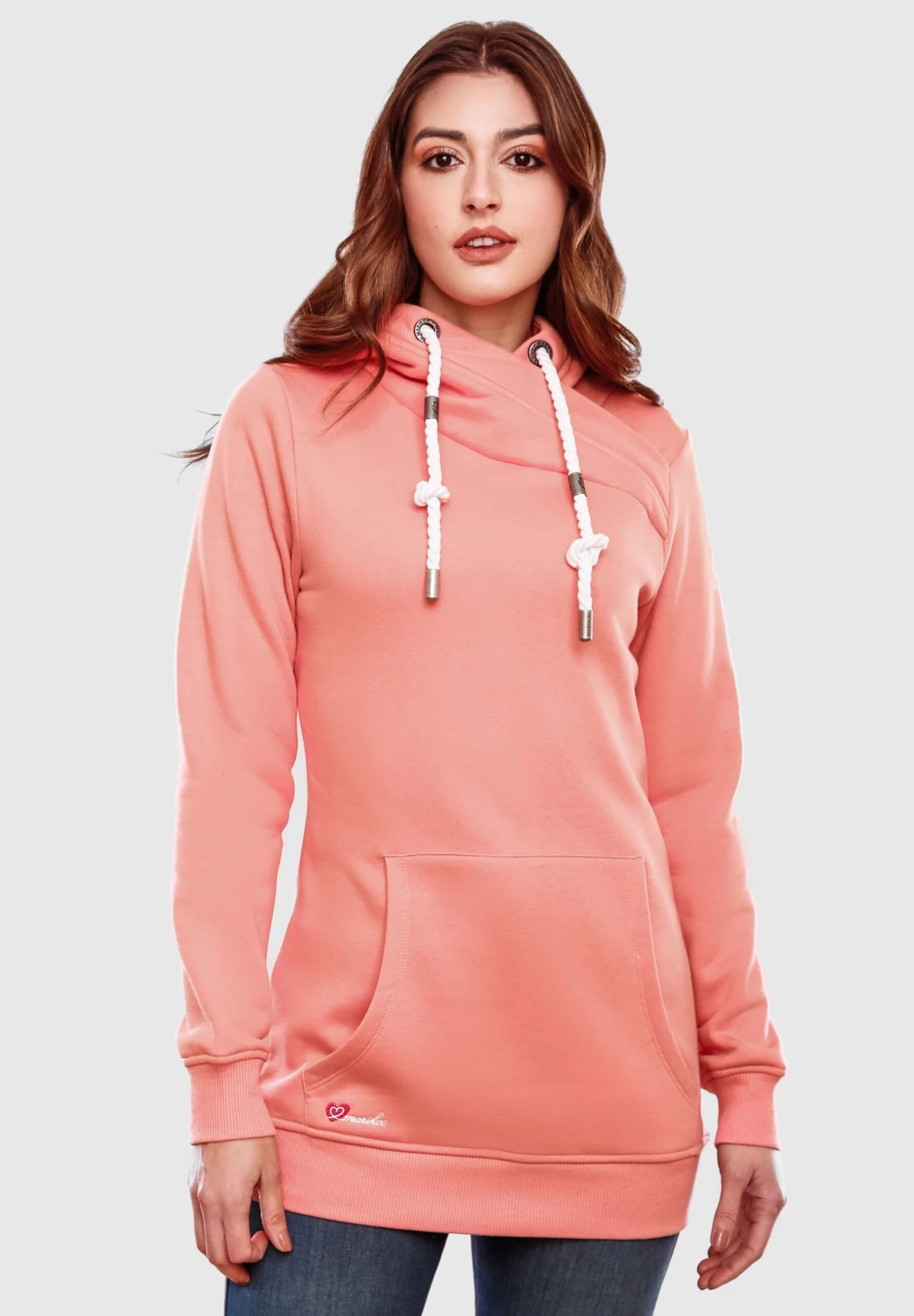 Marikoo IzuyaaFelpa Con CappuccioApricot Donna Felpe M5M21J002-H11 1 Marikoo IzuyaaFelpa Con CappuccioApricot Donna Felpe M5M21J002-H11