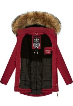Marikoo SanakooCappotto InvernaleBlood Red Donna Cappotti M5M21U00P-G12 -Marikoo Negozio f4e82c0bf7b84ff0bcd85e2761c86f38