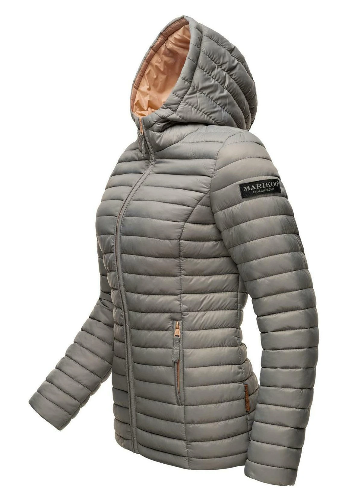 Marikoo Asraa - Giacca Da Mezza Stagione - Grey 7 Marikoo Asraa - Giacca Da Mezza Stagione - Grey - immagine 7