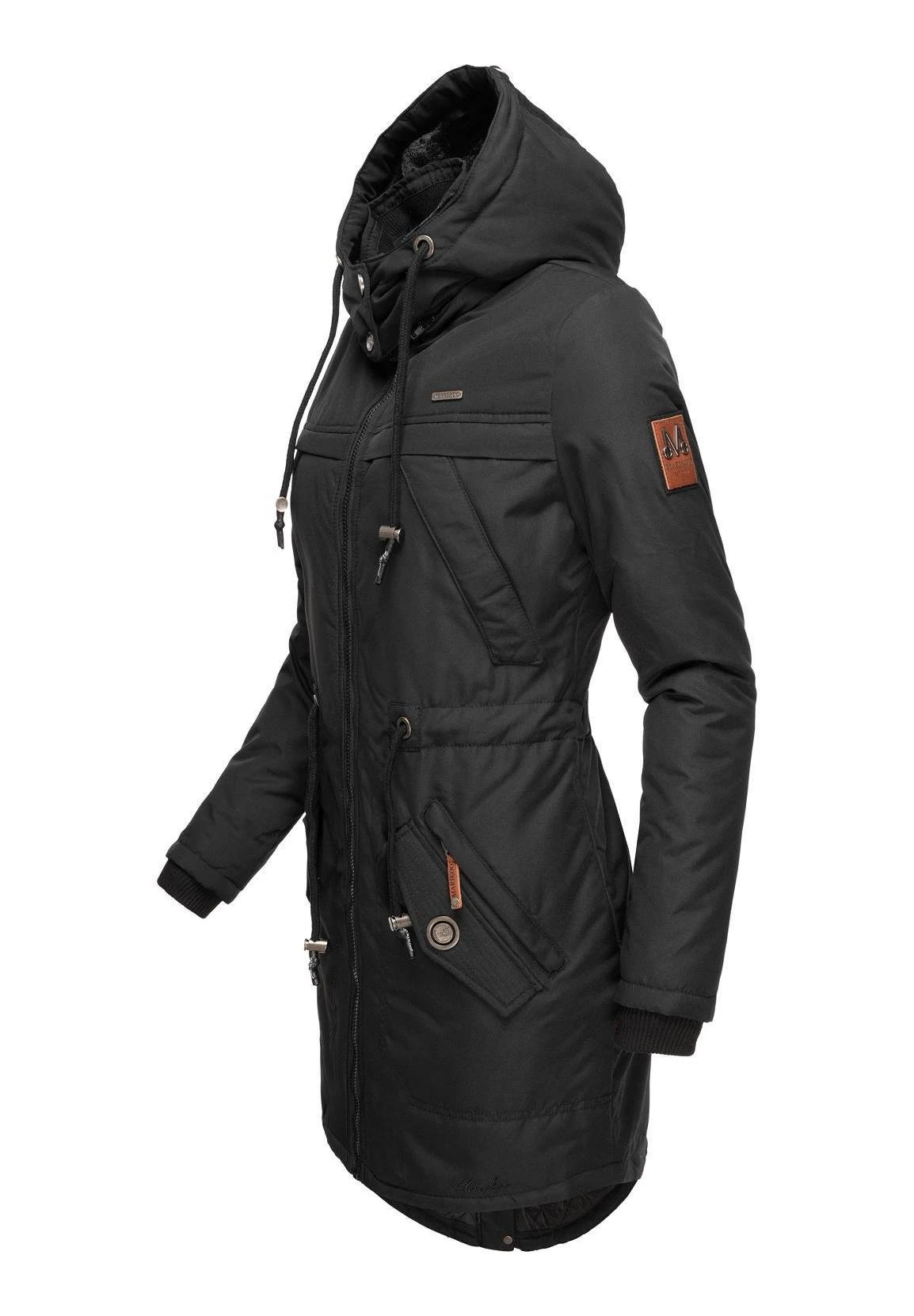 Marikoo Kamii - Cappotto Invernale - Black 3 Marikoo Kamii - Cappotto Invernale - Black - immagine 3